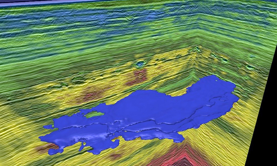 Sleipner Subsurface Image with Reservoir - Web Size